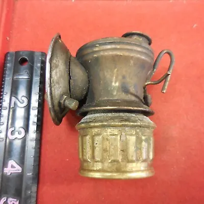 Vintage  Carbide Coal Miners Cap Light Lamp Auto Lite • $85.48