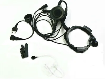 Tactical PTT Walkie Talkie Headphones For Midland G5/G6 GXT400 LXT110 Ham Radio • $49.97