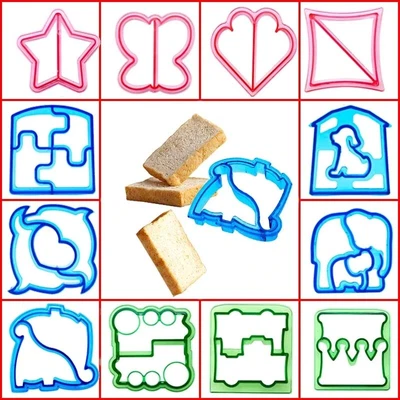 £2.99 • Buy Kids Lunch Sandwich Toast Mould Cookies Mold Cake Bread Food Cutter DIY Cooking