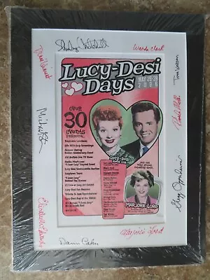 Signed Autographed I Love Lucy - Desi Days 2006 Photo 10 Signatures 20/50 • $39.99