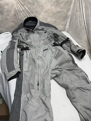 Olympia Moto Sports Padded One Piece Motorcycle Suit Riding Racing Mens XL 3M • $39.95