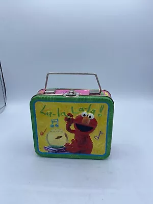 Miniature Metal Lunchbox 2005 Elmo's World Sesame Workshop Sesame Street • $9.75