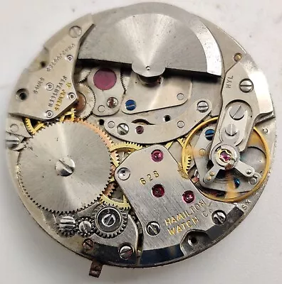 Hamilton Cal. 628 17 Jewel Micro Rotor Automatic Watch Movement Runs For Repair  • $90