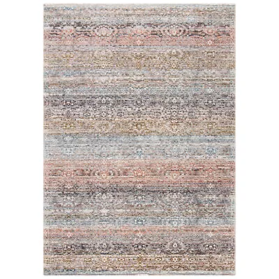 SAFAVIEH Limitee Collection LIM717G Grey / Beige Rug • $139.95