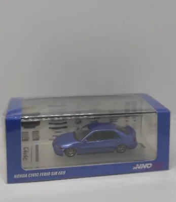 $35 • Buy Inno64 Honda Civic Ferio SiR EG9 Blue JDM Complete Decal & Spare Tyre