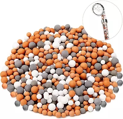 Shower Filter Beads Anion Mineral Balls Purifying Stones For Purifying Water Fil • £9.06