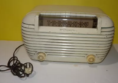 Vintage Motorola Model 67X AM Vacuum Tube Radio Bakelite - For Parts • $39.93