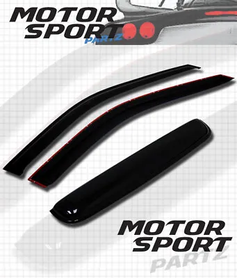 JDM Out-Channel 2MM Visors 3pcs Deflector & Sunroof For Honda Civic Coupe 06-11 • $68.49