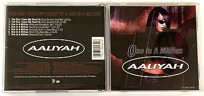 AALIYA The One I Gave My Heart One In A Million AUDIO CD Maxi-Single 1996 Nice! • $13.99