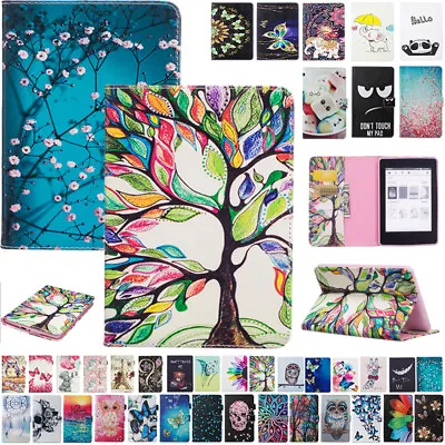 $17.89 • Buy For New Kindle Paperwhite 10th Gen 2018 Magnet Painting Flip Leather Case Cover