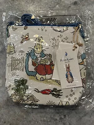 Signare Tapestry Peter Rabbit Design Crossbody Sling Bag Shoulder Purse • $24