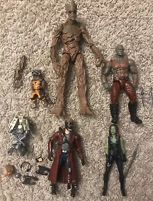 Guardians Of The Galaxy Marvel Legends Build A Figure Groot Lot  • $100