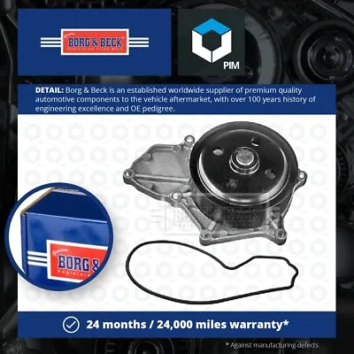 Water Pump Fits HONDA CR-V 2.2D 2005 On N22A2 Coolant B&B 19200RBDE01 Quality • £38.54