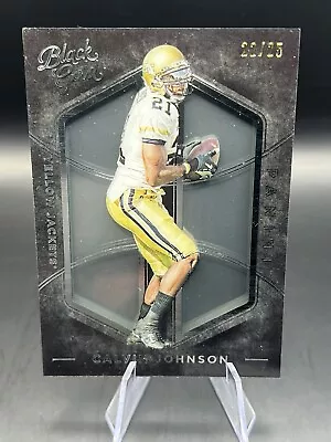 2016 Panini Black Gold Calvin Johnson /25 Georgia Tech Detroit Lions Megatron • $14.99