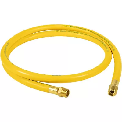 Yellow DXCM012-0226 Air Hose 1/2  X 6 Ft Hybrid Lead In Whip Hose 1/2”NPT 250PSI • $24.50