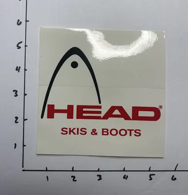 Vintage Head Sportswear Sticker Winter Sports Ski Snowboard • $15.99