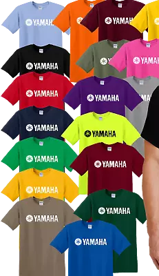 YAMAHA Motorcycle Dirt Bike Motocross T Shirts Up To 5x / • $31.88