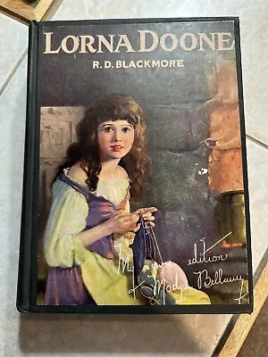 “Lorna Doone” By R. D. Blackmore (Madge Bellamy Edition - 1921) Hardback. • $17.99