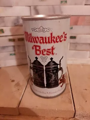 Milwaukees Best Crimped Steel Pull Tab Beer Can #94-37  Miller Brewing Co. • $3.50