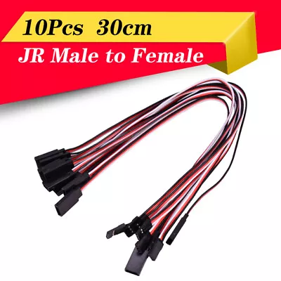 10X Servo Extension Lead Cable For RC Futaba JR Male To Female Wire Connector • $6.72