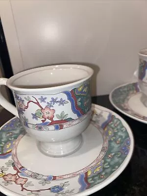 Mikasa Provincial Villa Medici Cups And Saucers. • $18