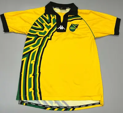 JAMAICA 1998 2000 HOME FOOTBALL SHIRT SOCCER JERSEY KAPPA Size M Medium • £199.99