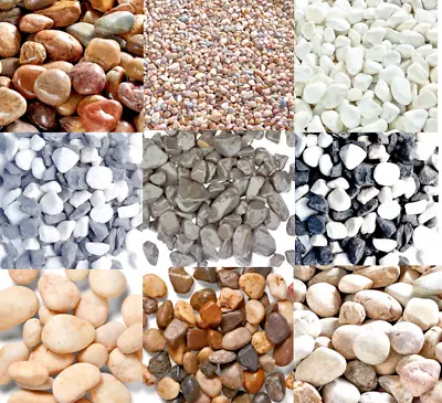 Gravel Garden Stone Decorative Aggregates Pebbles Cobbles Path Bulk Bag 750kg • £459.99