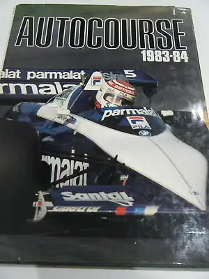 Book Autocourse 1983 84 Keke Rosberg Niki Lauda Prost Nigel Mansell De Angelis • $53.46