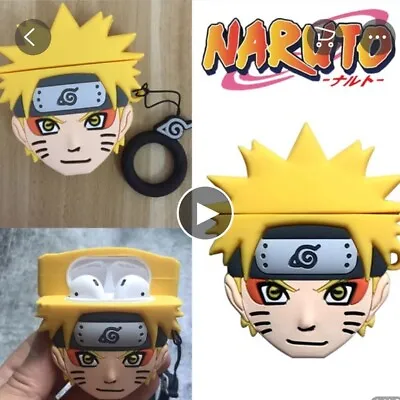 Cosplay Anime Naruto Uzumaki Naruto Headphone  Earphone Case Airpod 1 & 2  • $12.60