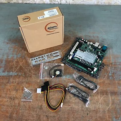 Jetway NF96U-525-LF Intel Atom D525 Mini-ITX Motherboard - NEW IN BOX • $39.95