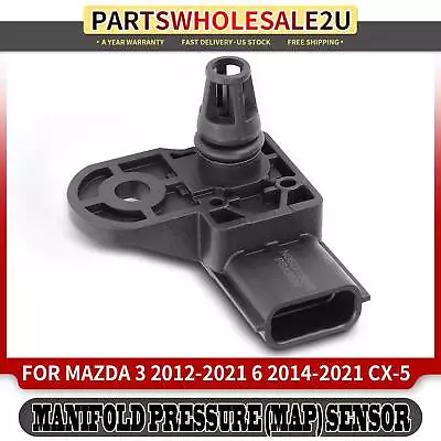 New Barometric Pressure Sensor For Mazda 6 CX-5 2.0L 2.2L 2.3L 2.5L PE02-18-211 • $21.59