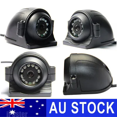 4 PIN 12 IR Front/Side/Rear View Camera For Truck Bus RV CCTV Reverse Waterproof • $36.99