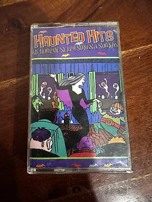 HAUNTED HITS Cassette Tape 1996 Compilation THE CRAMPS ELVIRA RAY PARKER JR Rare • $18.99