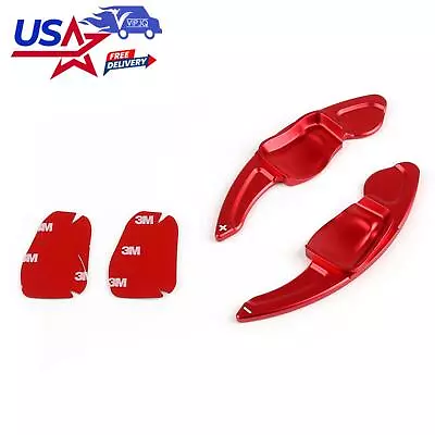 For VW Golf 6 MK6 GTI Car Steering Wheel Shift Paddle Shifter Sport Type Red US • $22.87