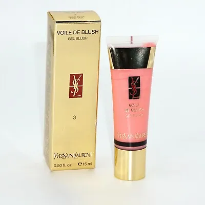 Yves Saint Laurent Gel Blush Voile De Blush ~3~ FullSize 0.50 Oz. {BNIB} • $22.30