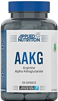 £19.95 • Buy AAKG 3200mg - Arginine Alpha Ketoglutarate Nitric Oxide Pre Workout Booster