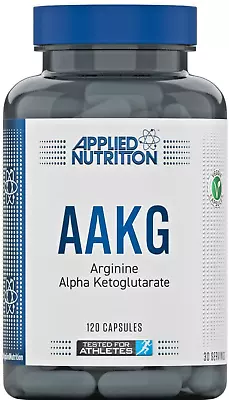 £19.95 • Buy AAKG 3200mg - Arginine Alpha Ketoglutarate Nitric Oxide Pre Workout Booster