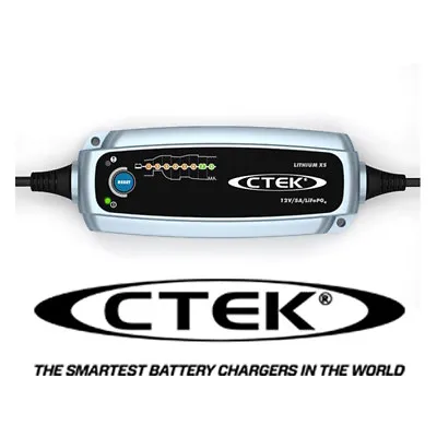 CTEK Lithium XS Battery Charger 5 Amp 12 V LiPo Lithium Smart Charger LiFePO4 • $239