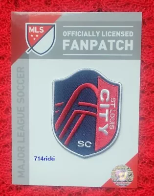 Official MLS St Louis City SC Soccer Club Logo Collectible Patch • $17.99