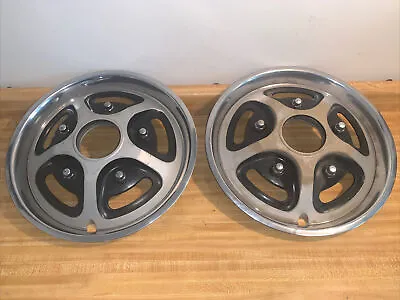 Vintage OEM 1970- 1977 Ford Pickup Truck Hubcap Wheel 5 Spoke 4x4 Front Pair ! • $29.95