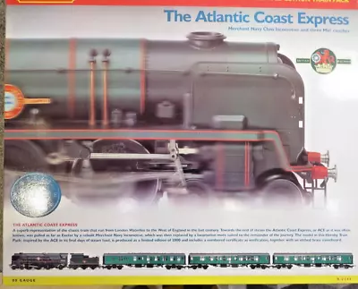 Hornby R2194 Atlantic Coast Express Train Pack Newunrun Unpacked In Box. • £125