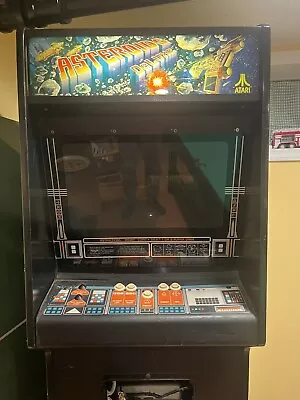 Vintage Atari Asteroids Deluxe Arcade Machine Rare • $1200