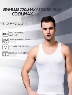 Zerobodys Slim Wear CoolMax Series Shape Wear  Slimming Vest • £11.99