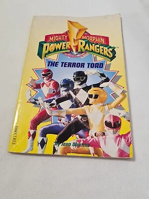 £4 • Buy Mighty Morphin Power Rangers: Terror Toad By Jean Waricha Vintage Paperback 1994