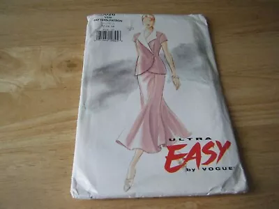 Sewing Pattern Ladies Top & Skirt Size 12-16 Ultra Easy By Vogue 9026 Uncut • £2.99