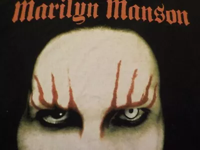 Lot#4138 Vintage Marilyn Manson T-Shirt Size L • $21.95