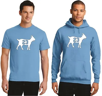 New Goat 23 Michael Jordan T-Shirt Hoodie North Carolina Tarheels Basketball  • $20.99