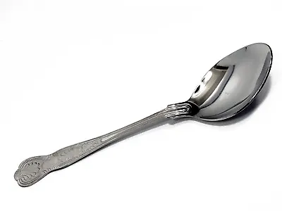 £3.89 • Buy Stainless Steel Large Serving Spoon King Pattern Kitchen Cutlery Dinner Cooking