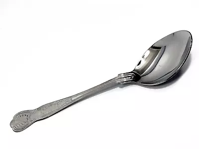 £3.99 • Buy Stainless Steel Large Serving Spoon King Pattern Kitchen Cutlery Dinner Cooking