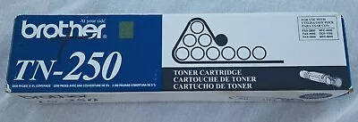 NEW GENUINE Brother TN-250 Toner Cartridge FAX-2800 3800 MFC-4800 6800 DCP-1000 • $5.99